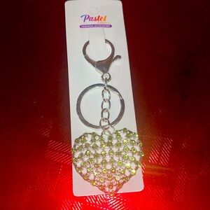 HEART BAG CHARM/ KEYCHAIN